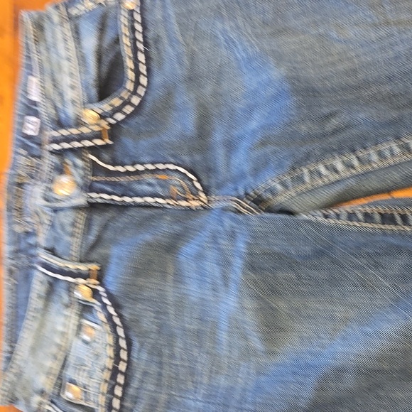 Miss Me Blue Jeans with Embellished Pockets 28 X 31 - Picture 3 of 6